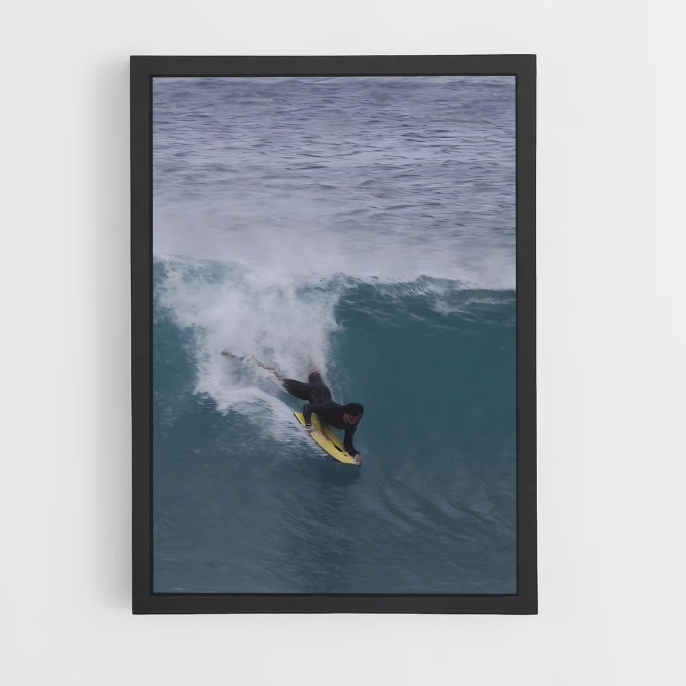 Poster Surf en Fusion – affiche Bodyboard (vue 2)